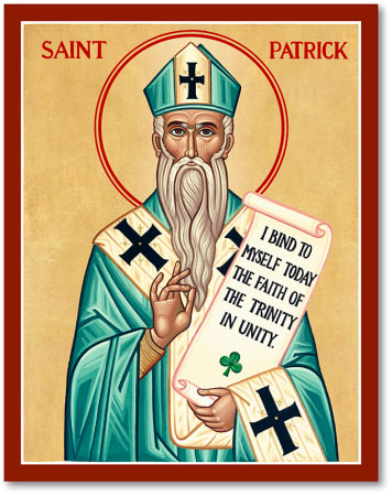 St Patrick Icon