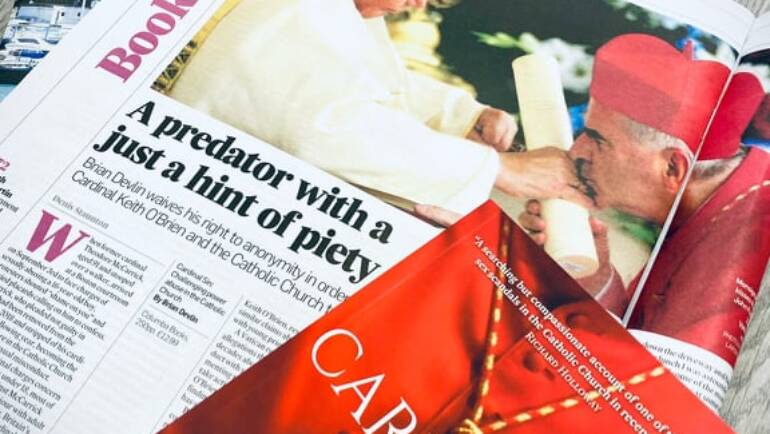 Brian Devlin’s Cardinal Sin reviewed in The Irish Times